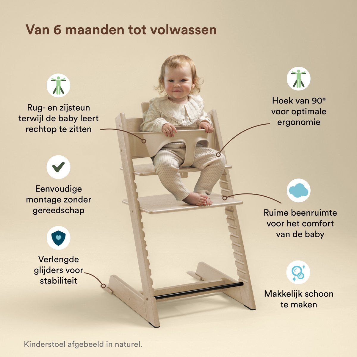 Stokke Tripp Trapp Bundle Stoel + Babyset 2 - Black thumbnail 2