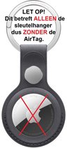 Apple sleutelhanger - AirTag - FineWoven Key Ring - Black
