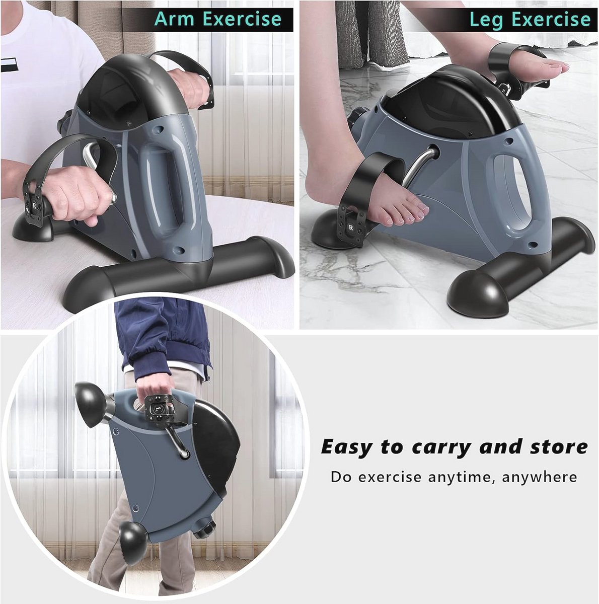 Onderbureau fiets pedaaltraining bij fitness voor thuis en - afbeelding 2