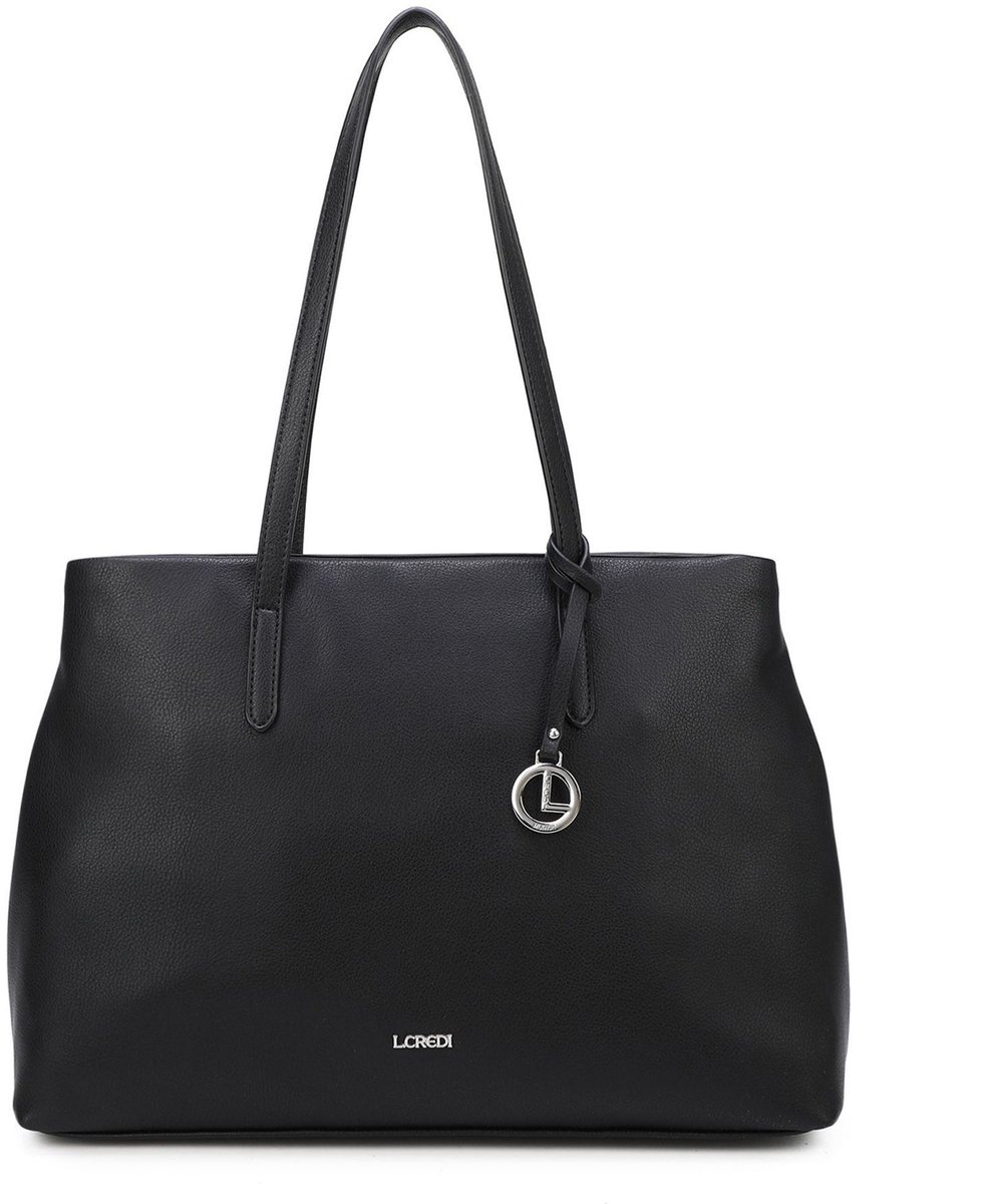 L.CREDI Polly Shopper Black Zwart