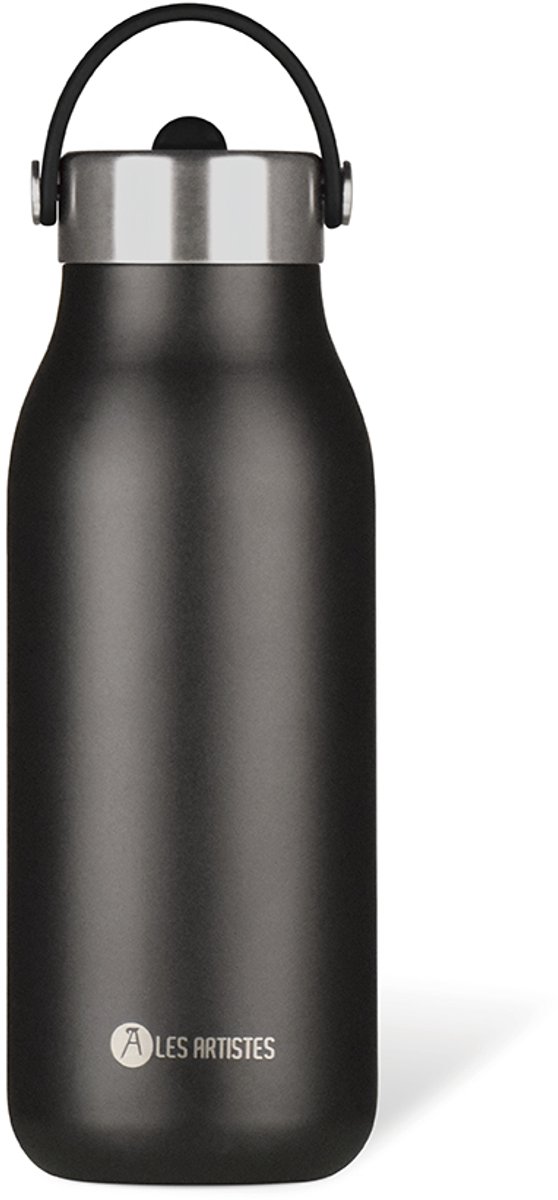 Les Artistes Paris Thermosfles 2.0- 1000ml - Black Pearl - met geïntegreerd rietje - LP-A2376