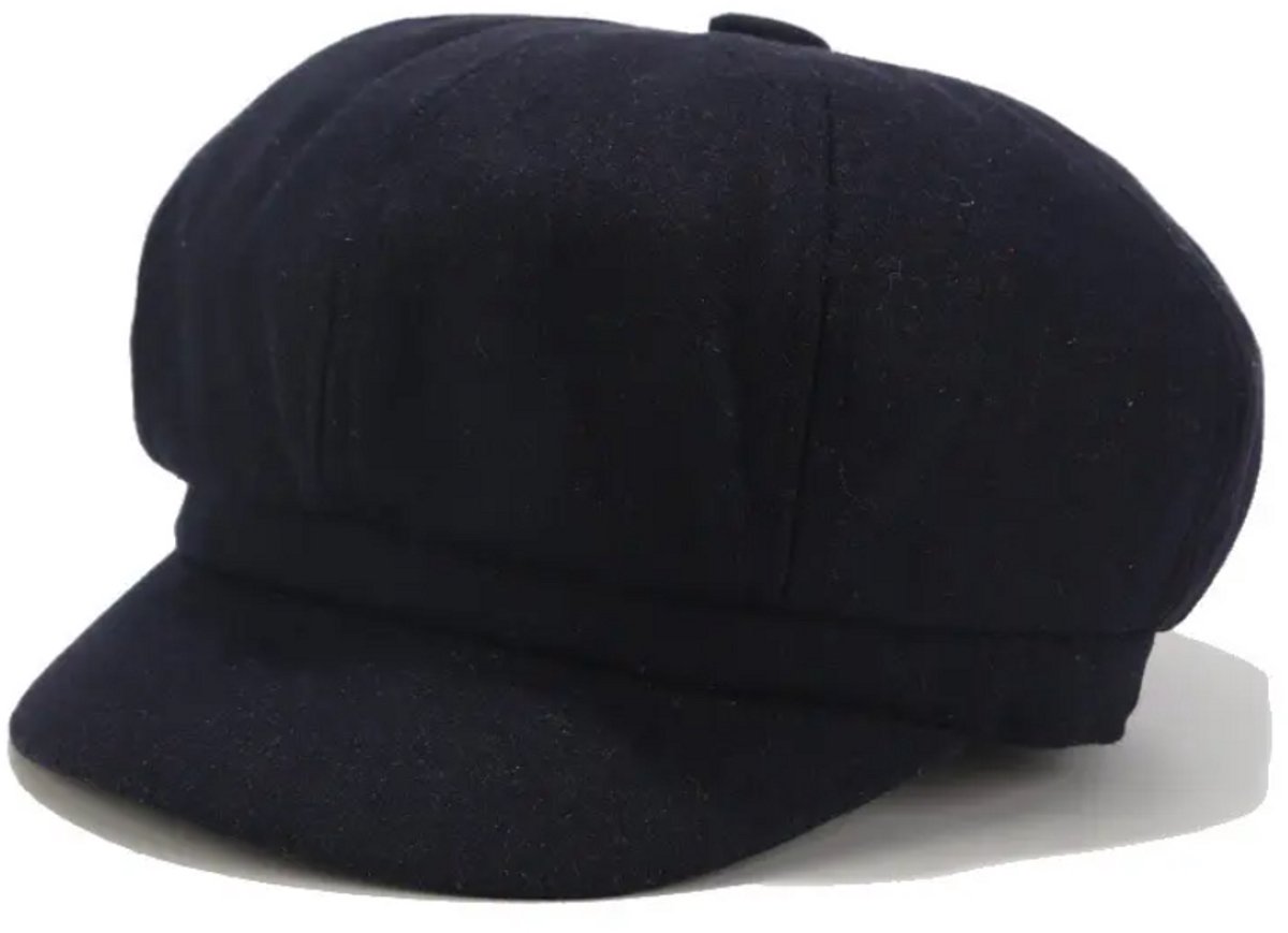 ASTRADAVI Fashion Hats - Vintage Baret Painter Cap - Newsboy Gatsby - Stijlvolle Hoed - Marineblauw