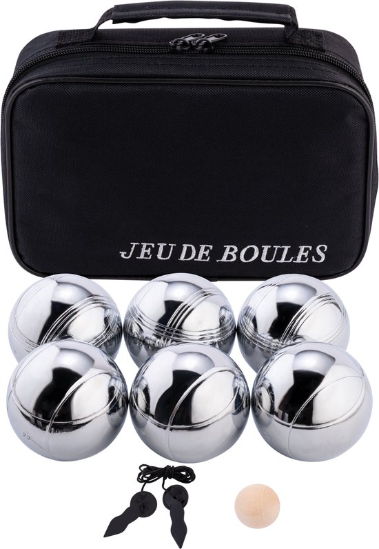 Longfield Games Jeu De Boule Set 6 Ballen In Tas
