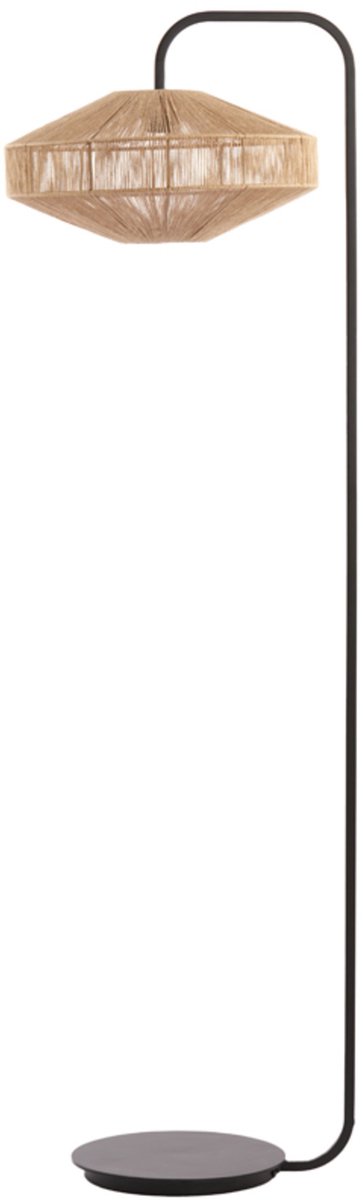 Bol.com Japandi Vloerlamp Touw Naturel (hoogte 164cm) aanbieding