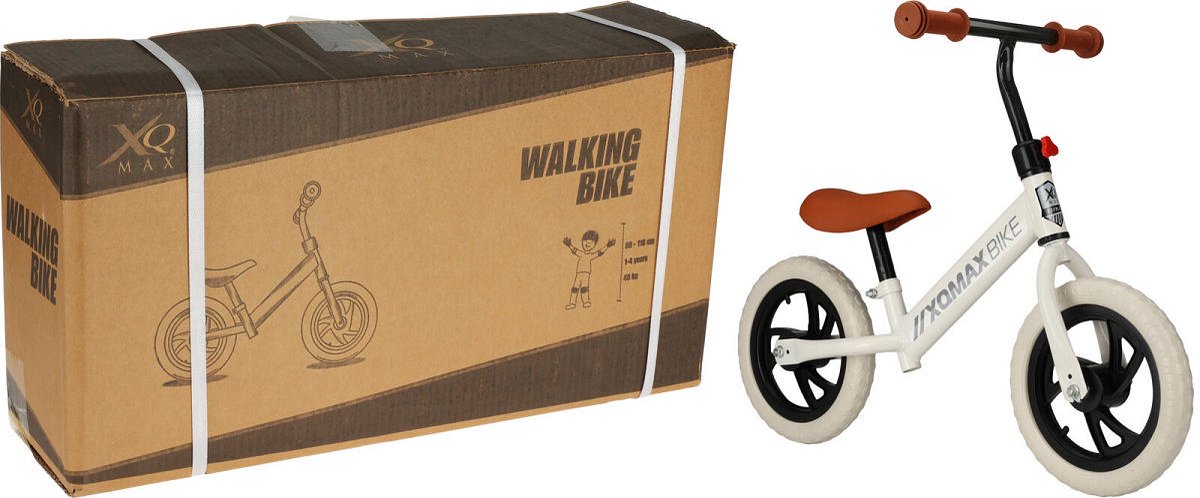 Loopfiets Wit 12 Inch Xqmax