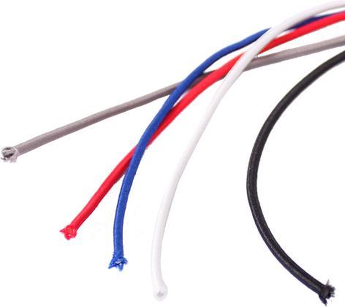 Bungykoord 4mm zwart per meter
