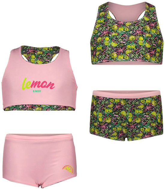 B.Nosy Y502-5055 Meisjes Swimwear - Maat 122/128