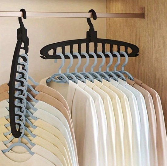22 Arms Pull Out Broekenrek, Pull Out Broekenrek, Broekhanger Bar, Kleding Organizers, Voor Ruimtebesparing En Opslag (Color : Black, S : 58.8x45.8cm