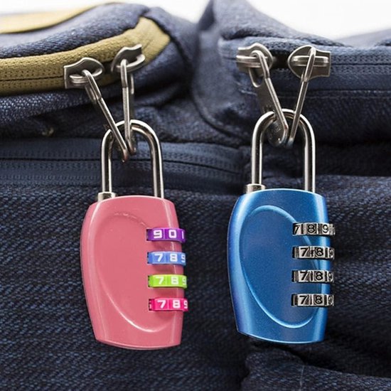 Zinklegering U-vorm Anti-Diefstal Slot Combinatie ... – Vicedeal