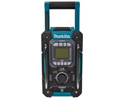 Makita DMR301 bouwradio met laadfunctie FM DAB/DAB+ Bluetooth voor 18V LXT en 12V CXT accus
