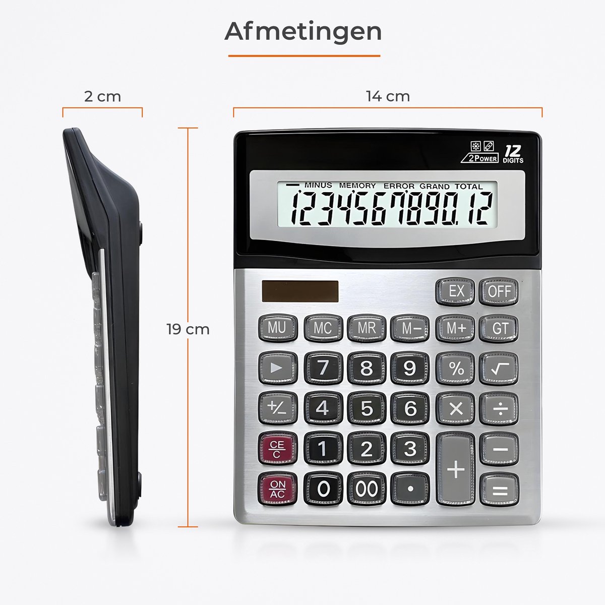 Grote Grote Bureau Rekenmachine - afbeelding 3