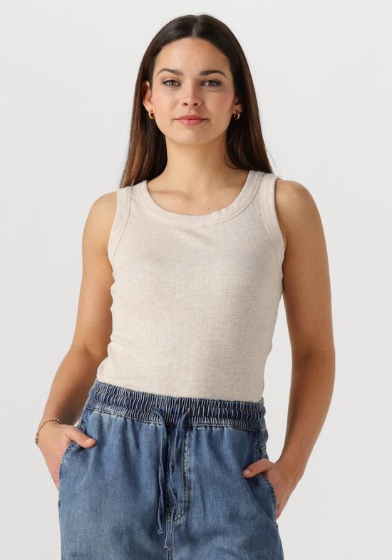 INWEAR Dagnaiw Melange T-shirts et T-shirts Femme - Chemise - Beige - Taille XL