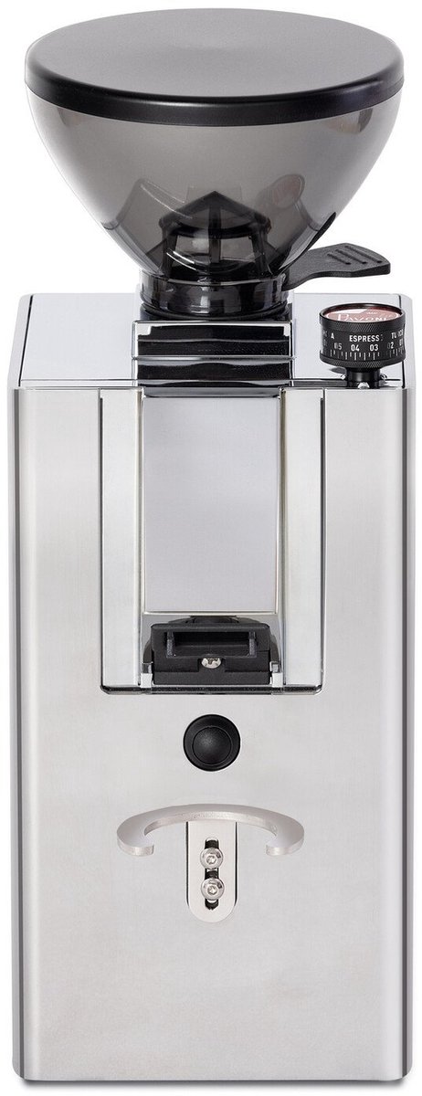La Pavoni New Kube Mill Koffiemolen Zilver