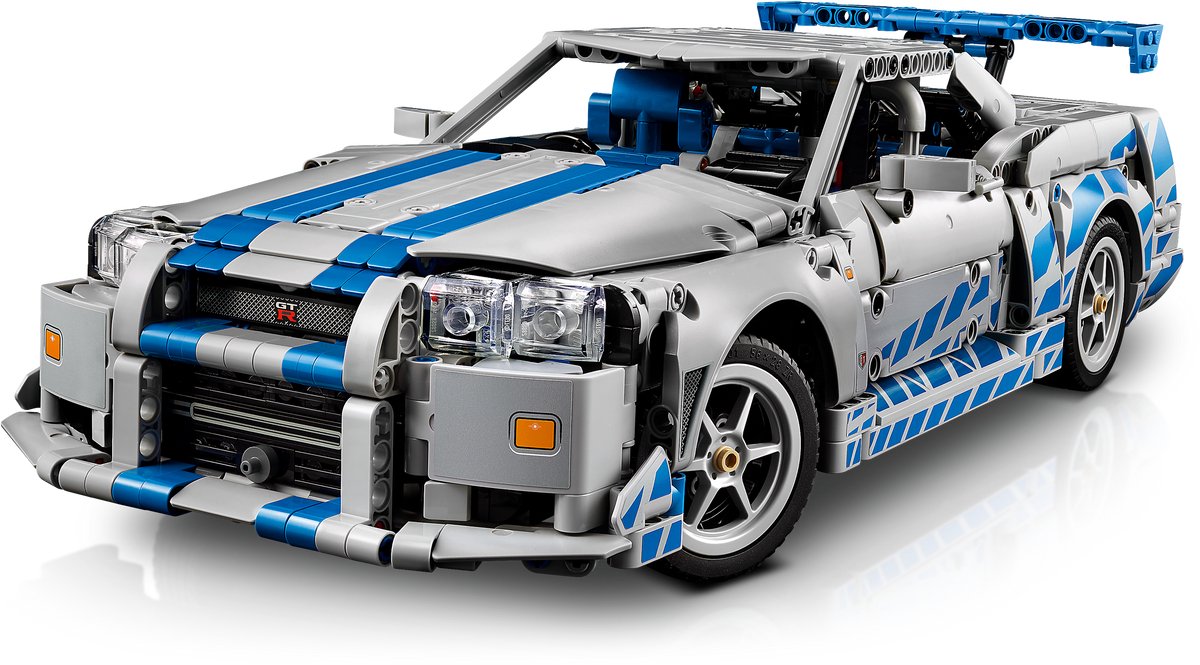 LEGO® Technic 2 Fast 2 Furious Nissan Skyline GT-R (R34) Auto - 42210 — afbeelding 23