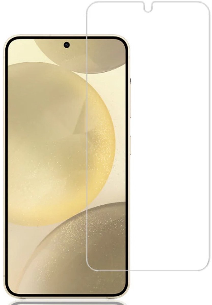 2x Screenprotector Bescherm-Folie geschikt voor Samsung Galaxy S24 FE