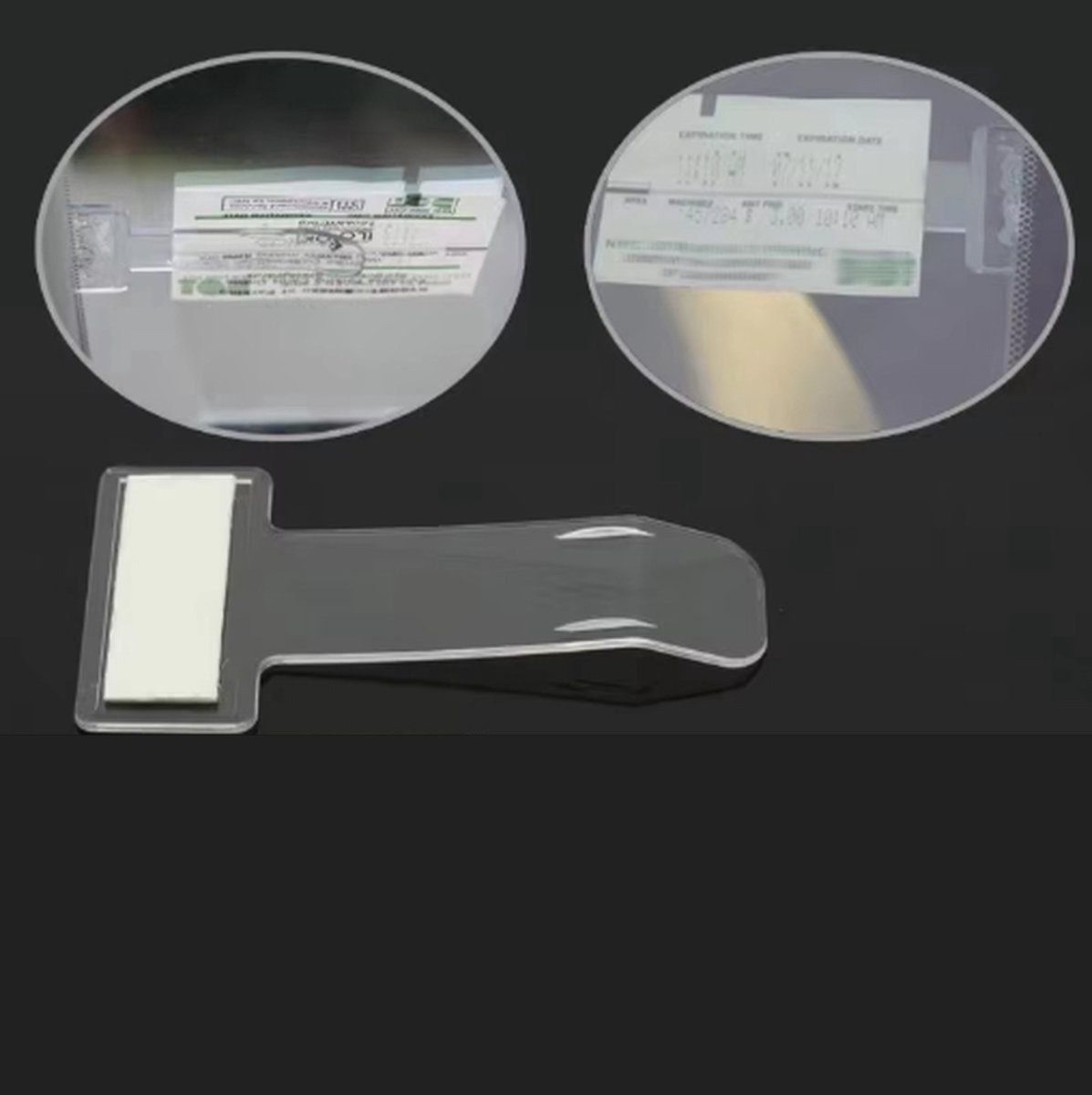 Scoby - Parkeerkaart Klem - Parkeerticket Houder - Auto Klem - Parking Card Clip - Universeel
