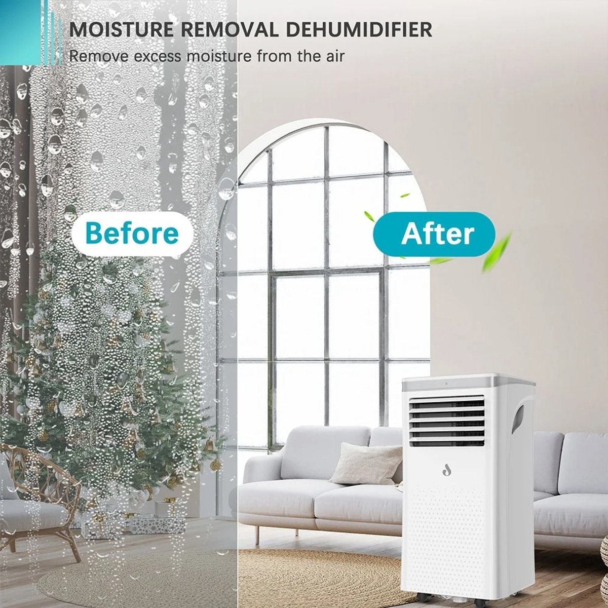 Afbeelding 3 van Grokos - Mobiele Airco 12000 BTU - Airconditioner - Wit -