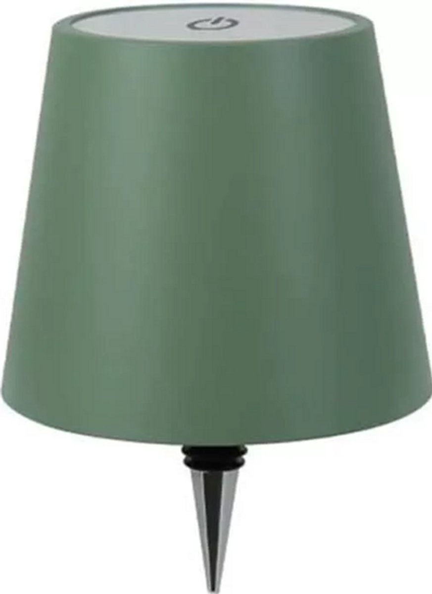 Flessenlamp/Tafellamp/Oplaadbare/Dimbaar/Waterdicht - Groen