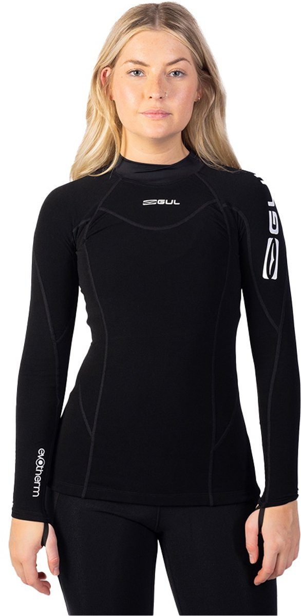 Gul Womens Evotherm Thermal Long Sleeve Top Black