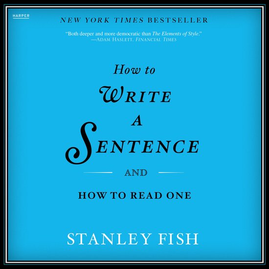 How to Write a Sentence - cover