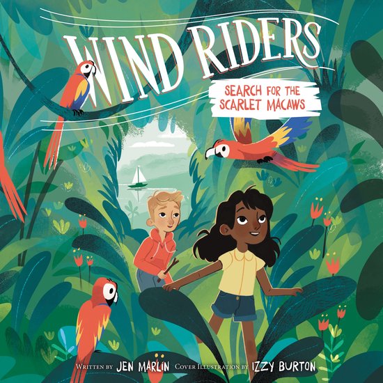 Wind Riders #2: Search for the Scarlet Macaws - cover