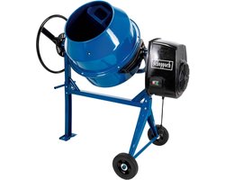 Scheppach 125L Betonmolen MIX125 - 550W - 230V - 26.6 rpm - Trommelopening van 385mm - cementmolen