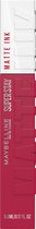 Maybelline New York - SuperStay Matte Ink Lipstick - 115 Founder - Rood - Matte, Langhoudende Lippenstift - 5 ml