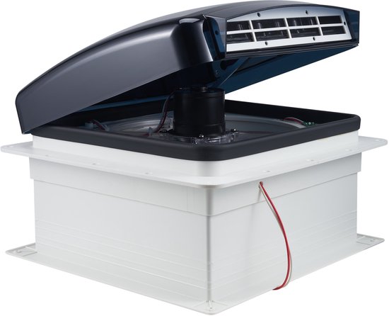 RV-dakventilator ventilatie dakluik dakraam helder dakkapje 42 x 42 cm 14 voor caravan of camper voor caravan camper caravan