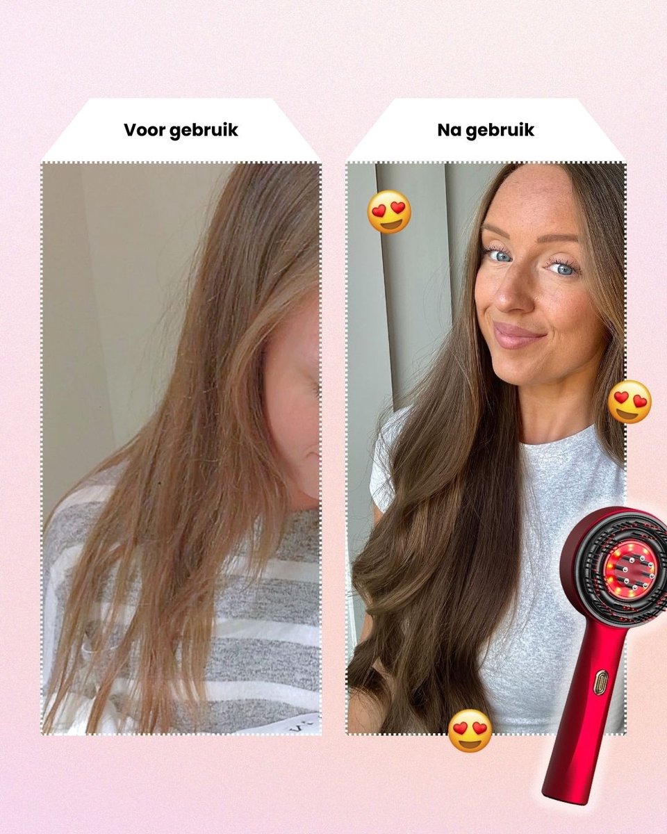 Bodybite GROWNETIC Scalp Massager met Rood Licht Therapie - afbeelding 2