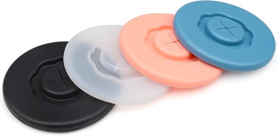 Siliconen deksels voor kopjes, koffiemokken, deksels, theekop hoezen, stofvrije warme kopdeksels, siliconen bekerdeksel voor koffiemokken, glazen beker, warme drank-stof, puinbestendig