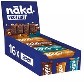 NAKD Protein Bar - Eiwitreep - Eiwitrepen - Mix Box - 720 gram (16 repen)