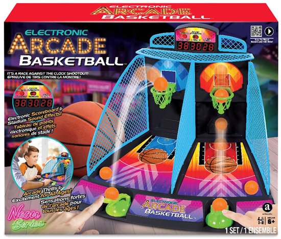Basketball Electronic Arcade Spel - Neon - 2 Players