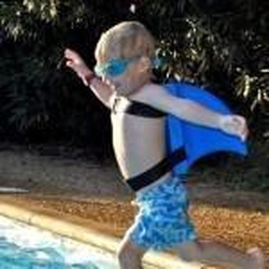 SwimFin zwemband - Marble Oranje | SwimFin maakt leren zwemmen leuk