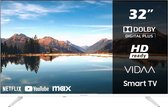 Horizon Smart TV 32 inch - LED Televisie - Diamant Serie HD - WiFi - Netflix - Frameless Slim Design - Wit