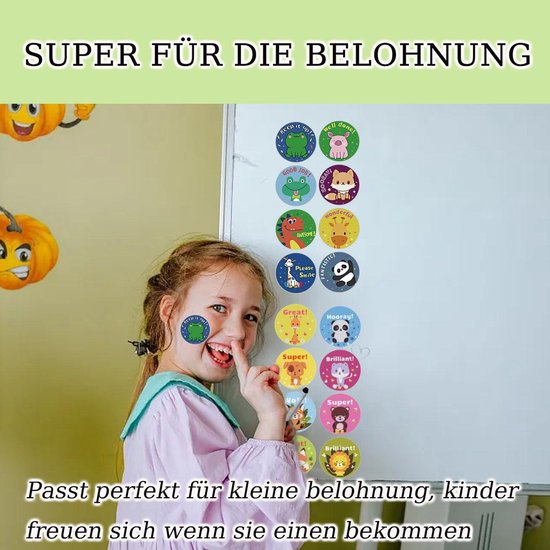 Stickers - Happy Birthday - 500 Stuks - Etiketten - Sluitzegel - Verjaardag - Feestelijke Stickers