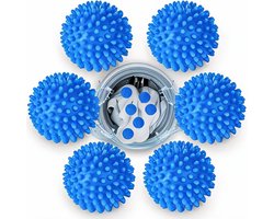 Famanu 6-Pack Drogerballen, Wasballen voor Donsjassen, Herbruikbare Drogerbal voor het Thuis Reinigen