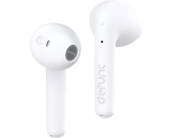 Defunc True Lite Earbuds - Draadloze oordopjes - Bluetooth draadloze oortjes - Met ENC noise cancelling functie - White