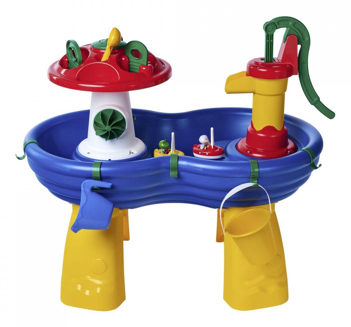 Big - AquaPlay - Waterbaan - 100 x 58 x 90 cm - Tuinslang aansluiting - Zand- of watertafel — afbeelding 7