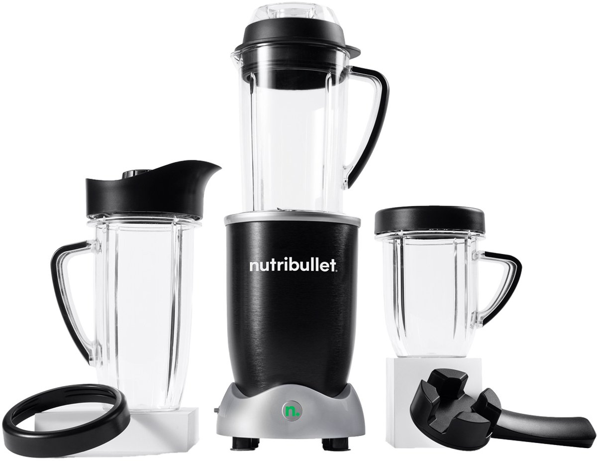 NutriBullet Rx - 10-delig - 1700 Watt - Blender - Soepmaker - Zwart