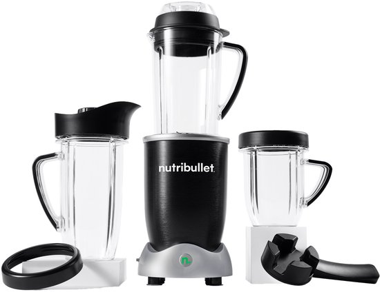 Nutribullet Rx Blender - Soepmaker - 1700 Watt - Warme en Koude bereidingen - 10-delig