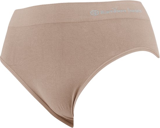 Bamboo Basics - Culottes intégrales sans couture Belle (pack de 3) Femme - Beige - XXL