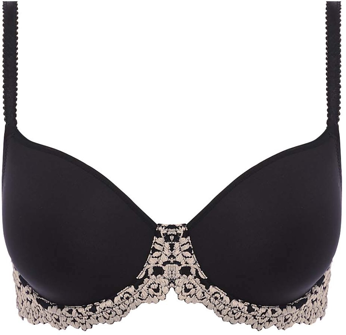Wacoal EMBRACE LACE- Dames Full cup Beha- BLACK- Maat 80G
