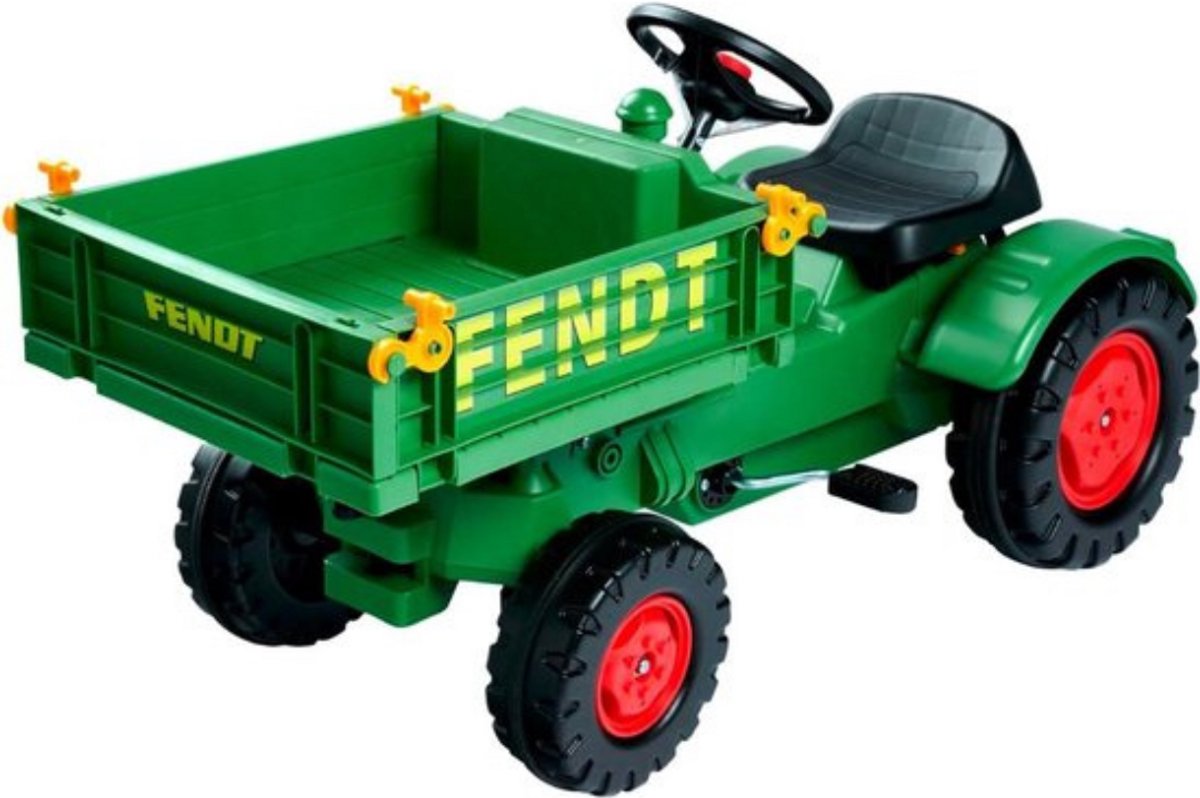 Thuys Looptractor – Loopauto – Tractor – Vernieuwd Design – Massieve Banden – 54x102x46 CM – Groen
