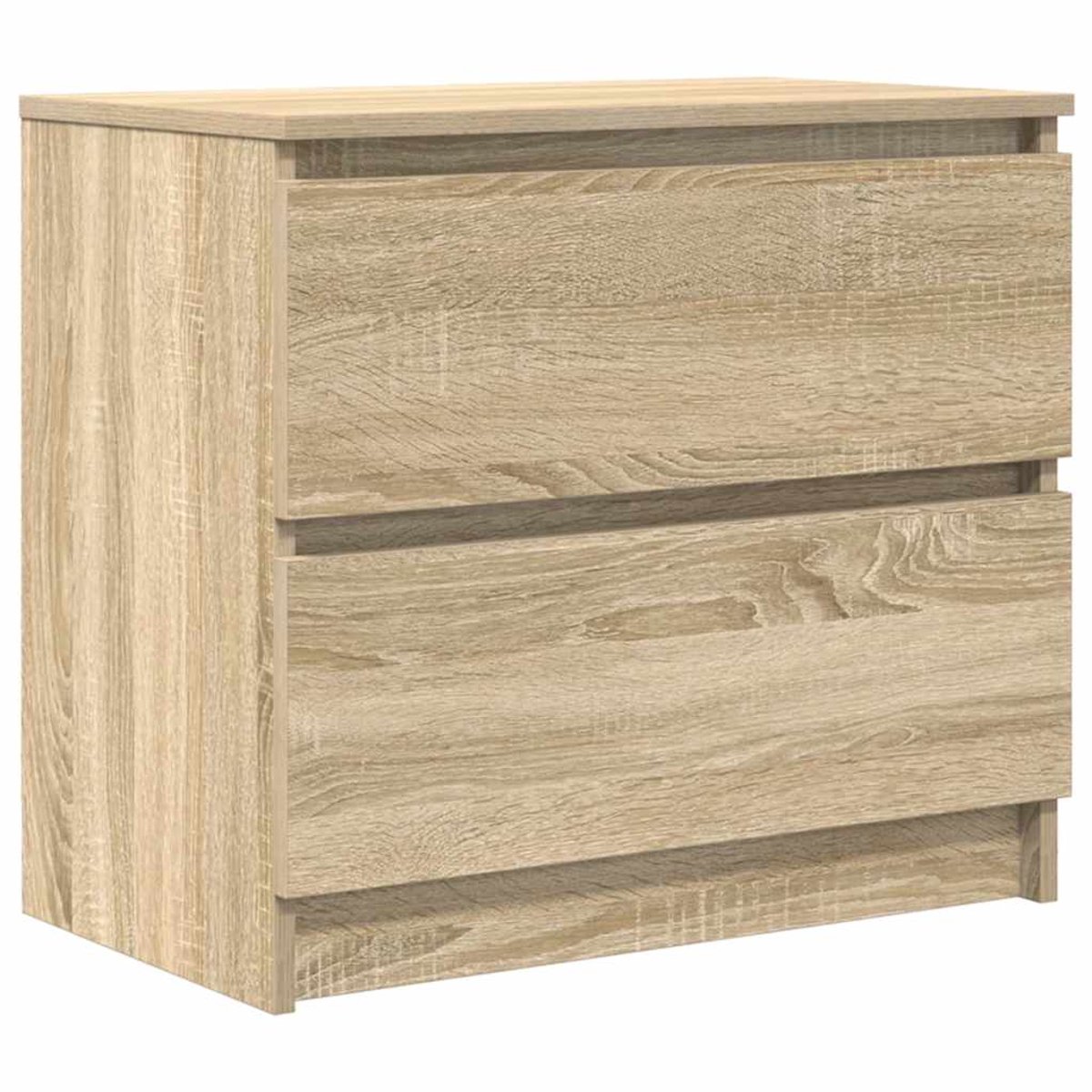 vidaXL - Tv-meubel - 60x35x54 - cm - bewerkt - hout - sonoma - eikenkleurig