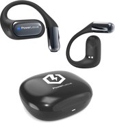 PowerLocus Free X - Open-Ear Koptelefoon - Draadloze Oordopjes - Bluetooth 5.3 - Draadloze oortjes - Waterproof Sport Oortjes - Universeel - Zwart
