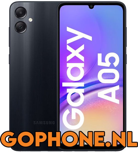 Samsung Galaxy A05 - 64GB - Zwart - GoPhone NL