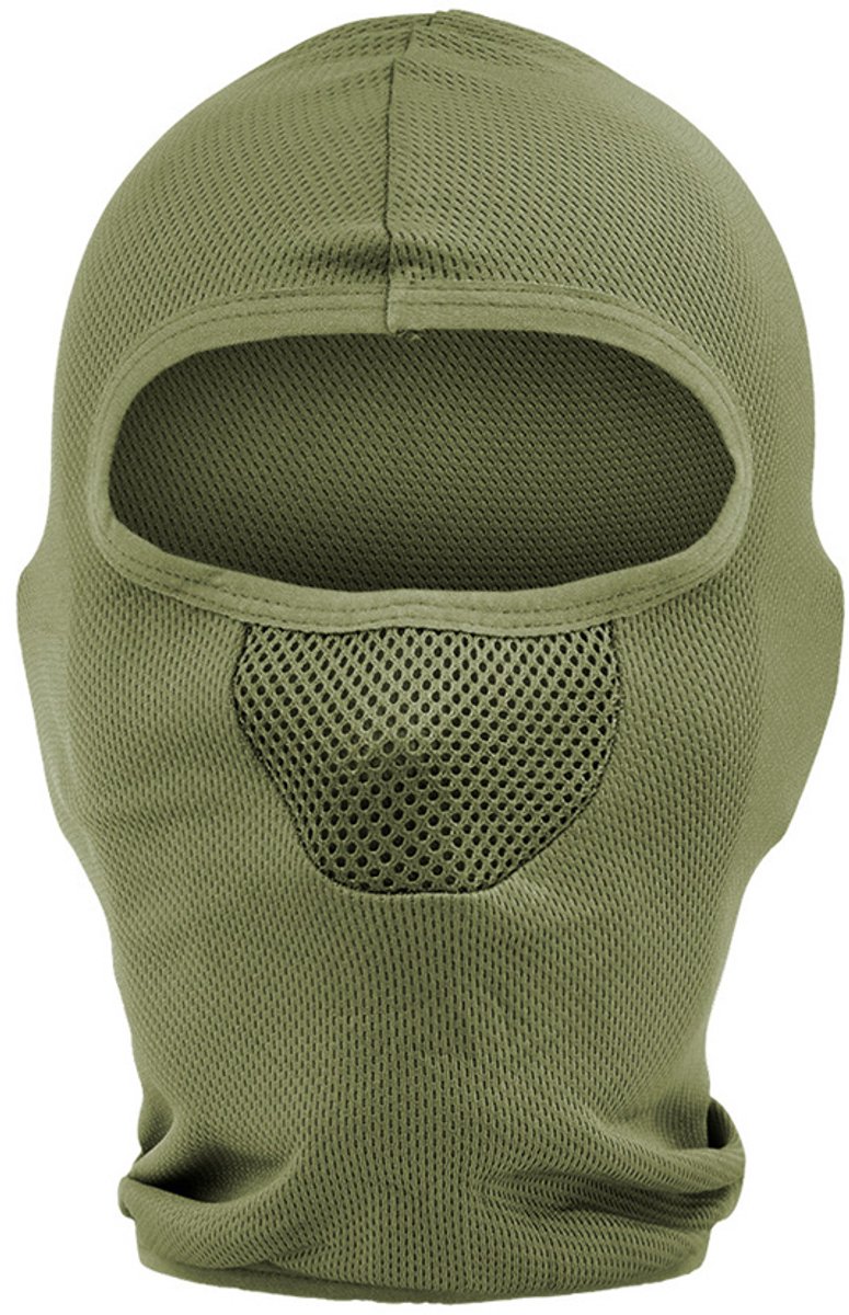 MFH Thermoactive Balaclava - One size - Olijf Groen