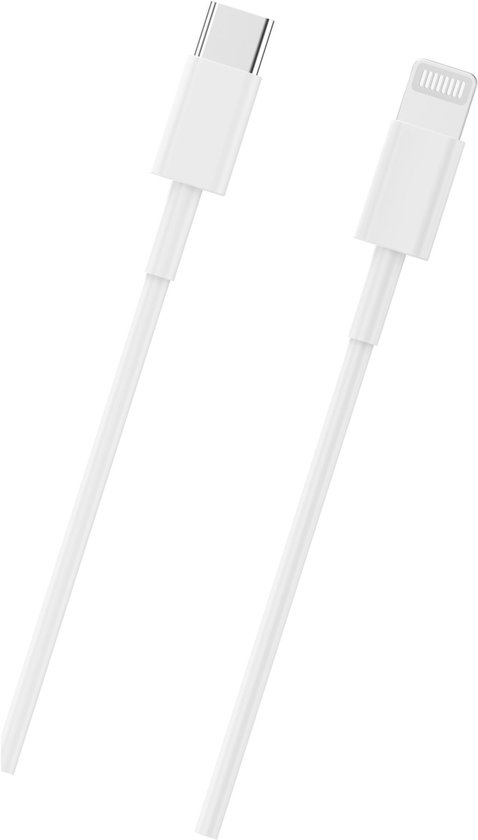 For iPhone Fast Charging Cable USB-C To Lightning 100CM White