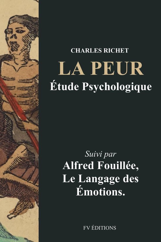La Peur, étude psychologique - cover