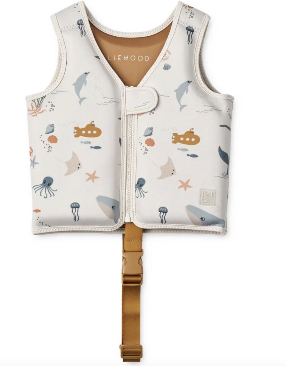 Liewood - Dove - Zwemvest - Sea - Sandy - 19/30 KG - 3-6 jaar